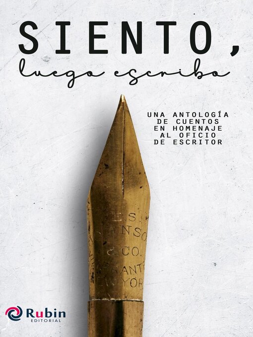 Title details for Siento, luego escribo by Rubin - Wait list